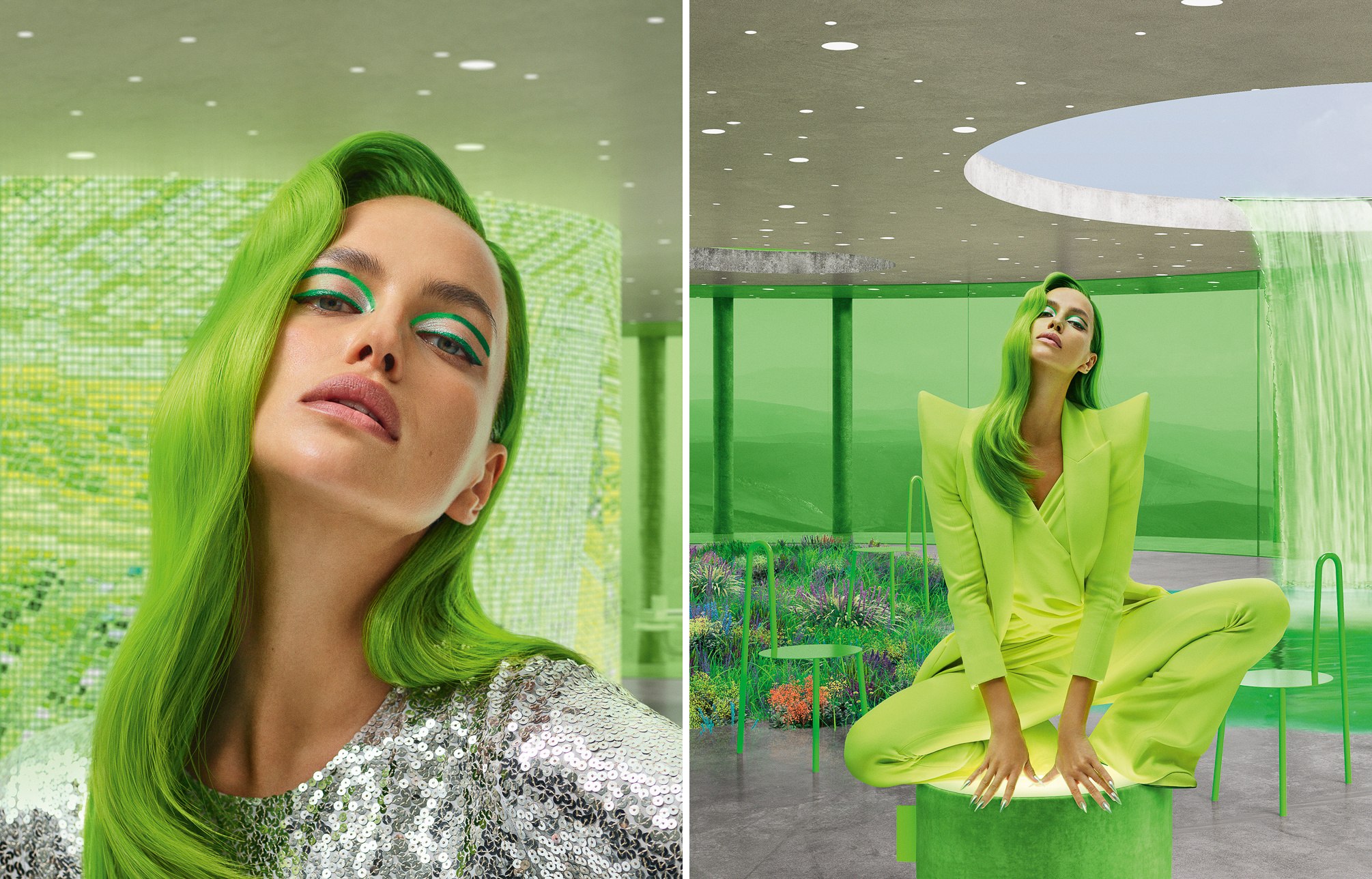 Irina Shayk for Vogue Russia by photographer Arseny Jabiev | Haut Fashion