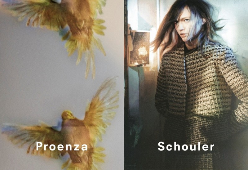 Proenza Schouler Fall/Winter 2014/15 by David Sims