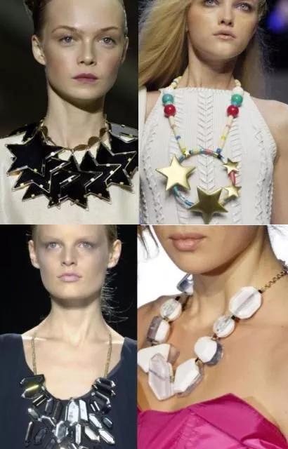 Necklace stars trend