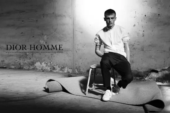 Dior Homme ad campaign by Willy Vanderperre