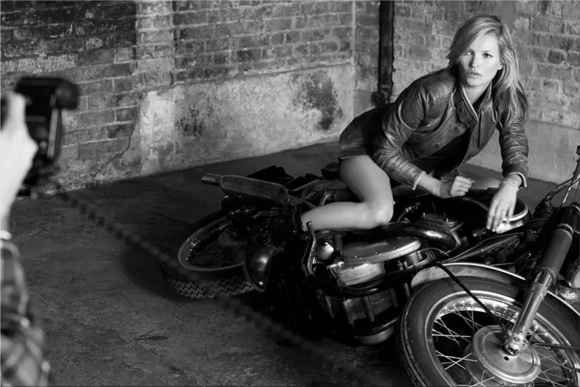 Kate Moss for Matchless