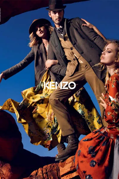 Kenzo fw10/11 advertising campaign