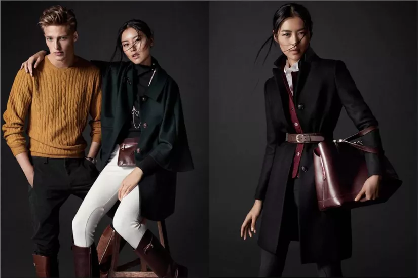 Liu Wen and Victor Nylander for Massimo Dutti Equestrian