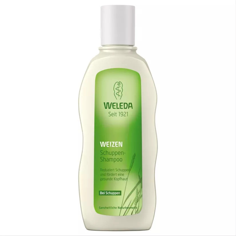 Weleda's balancing wheat germ shampoo