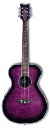 Daisy Acoustic Purple Guitar