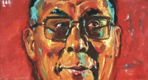 Benjamin Anderson, Dalai Lama portrait