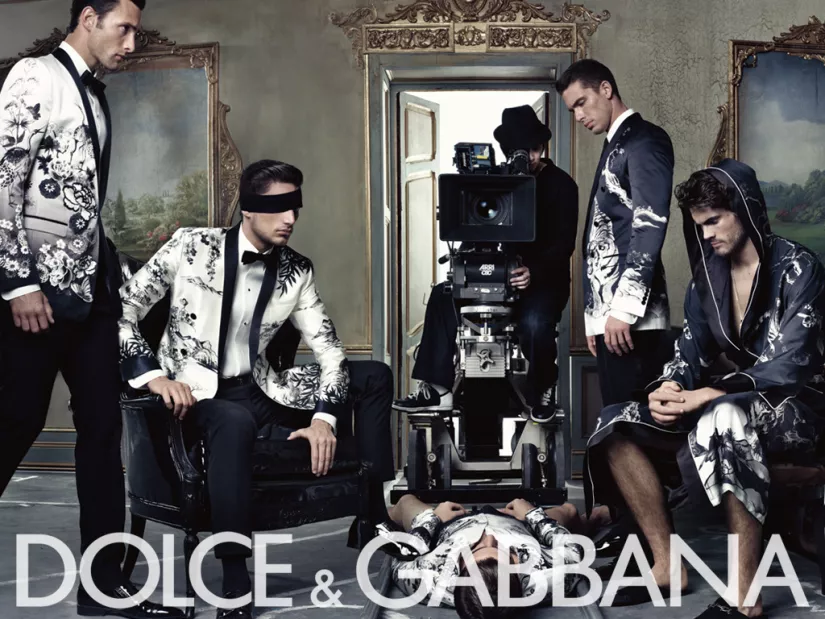 Dolce&Gabbana ss09 mens ad campaign