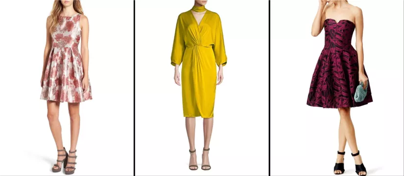 elegant autumn dresses for weddings and more
