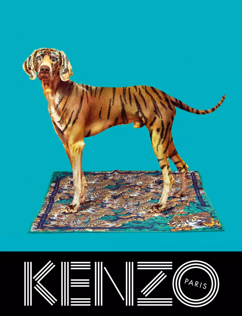 Kenzo fw 2013 ad campaign by Pierpaolo Ferrari, Micol Talso