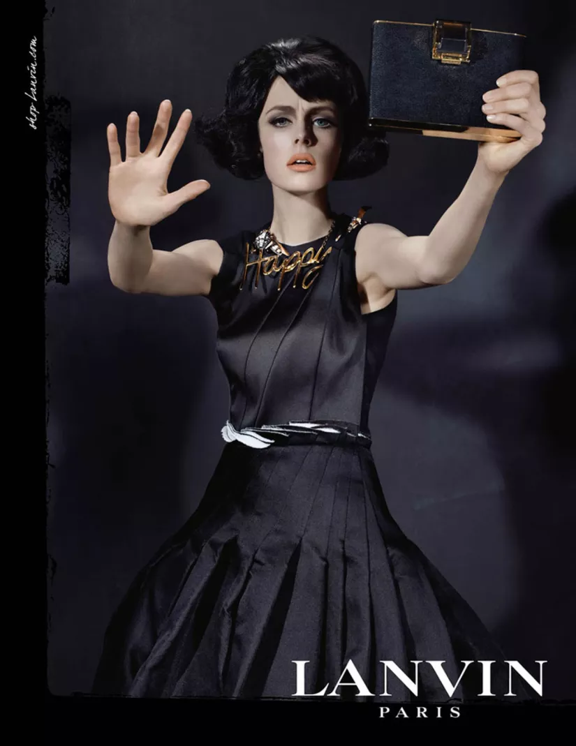 Edie Campbell by Steve Meisel for Lanvin FW2013
