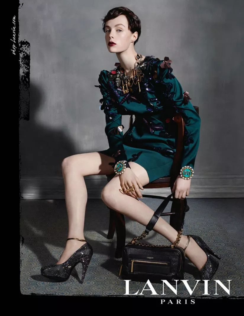 Lanvin FW 2013-2014 ad campaign by Steve Meisel