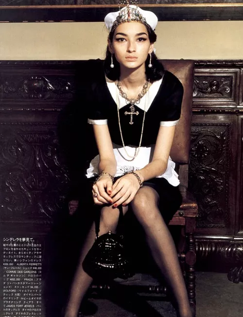 Bruna Tenorio by Manuela Pavesi, Vogue Japan 2007