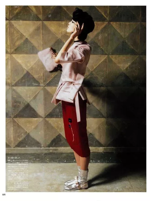 Chiharu Okunugi by Manuela Pavesi for Vogue Japan april 2013