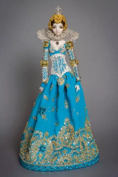 Countess Bathory doll by Marina Bychkova