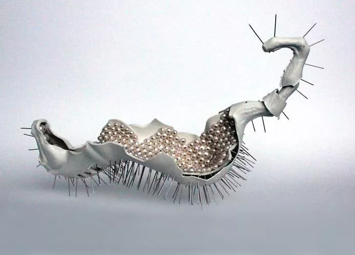 Sari Liimatta, Genocides jewelry sculpture, 2011