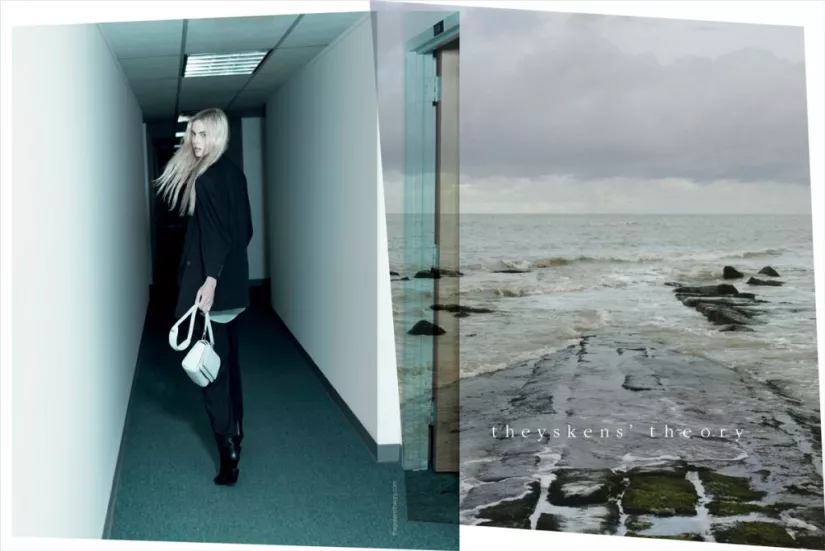 Theyskens' Theory spring 2013 ad campaign