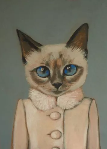 Violet by Heather Mattoon, Cats in Clothes