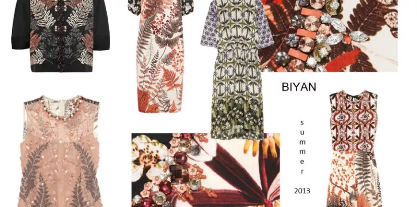 Biyan summer 2013 fashion collection