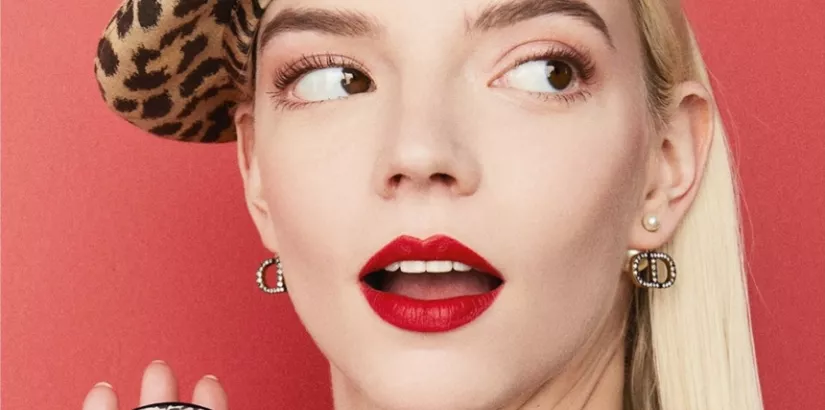 Anya Taylor-Joy Is Making Dior Addict Lipstick The Must-Have Accessory