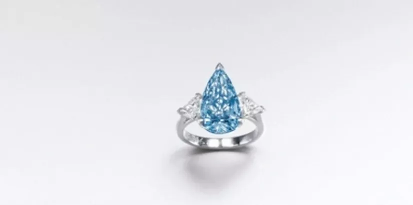 Blue Diamond At Sotheby's