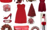 Red Christmas colour theme