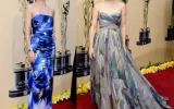 Subtle elegance and lovely prints at the Oscars 2010