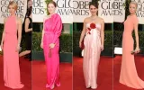 Golden Globes 2011 - pink color trend